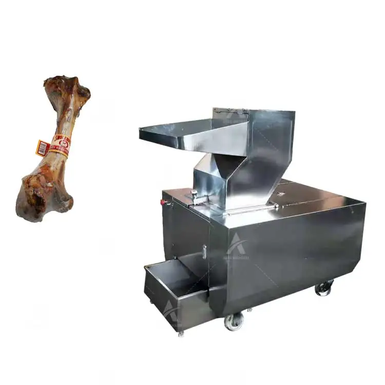 Efficient Animal Bone Meat Grinder Machine Pig Beef Sheep Bone Crushing Machine 4