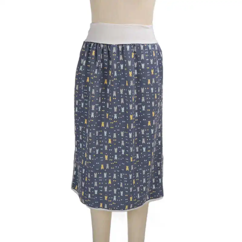 Cloth Diaper Skirt Washable Reusable Wearable Incontinence Mattress for Adults Elder