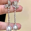 MeiBaPJ 10-11mm Natural Rice Freshwater Pearls Drop Earrings Real 925 Sterling Silver Fine Charm Jewelry for Women 1