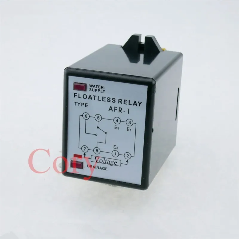 Liquid Water Level Control Sensor Switch Floatless Relay 8 Pin 220v Ac