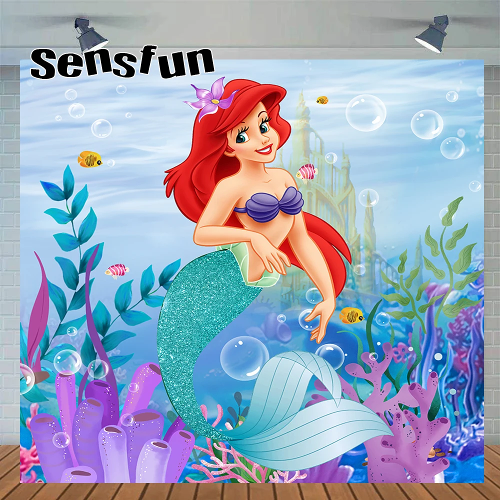Sereias Desenho Pinterest: O Fundo Personalizado da Sereia Ariel para Festa  Infantis que Realmente Funciona, image size:1000x1000