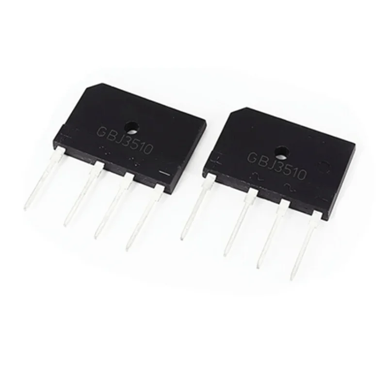 5PCS GBJ1510 GBJ2510 GBJ3510 = KBJ3510 GBJ5010 = KBJ5010 RBV5010 15A 25A 35A 50A 1000V 1KV DIP 4pin SILICON BRIDGE RECTIFIERS