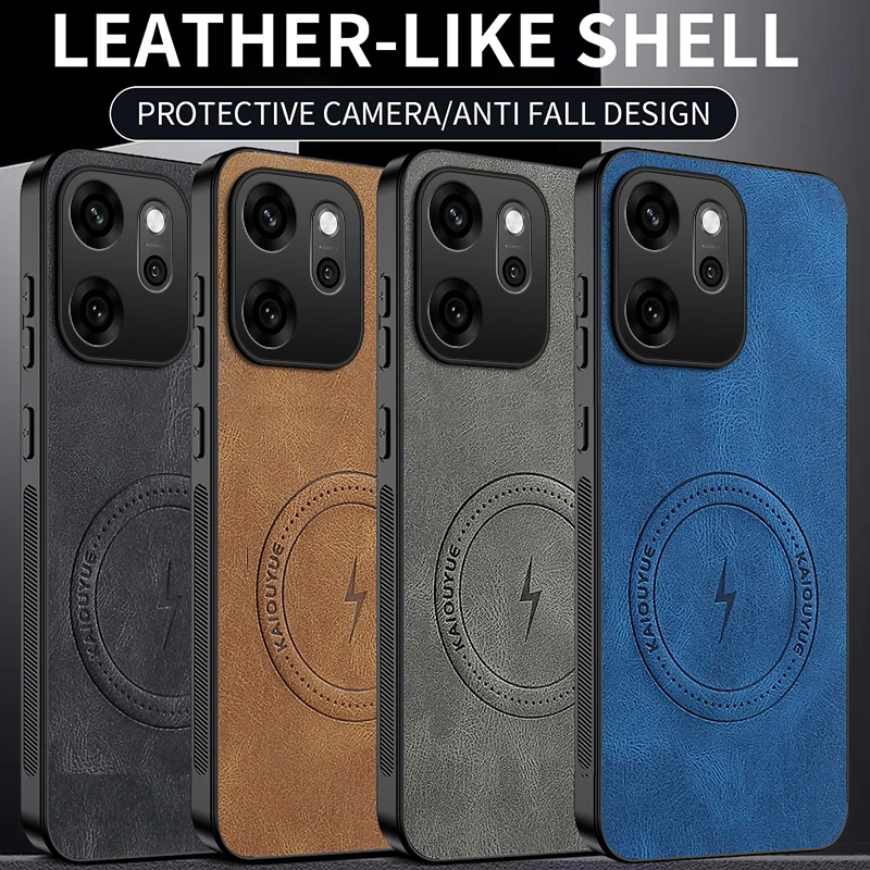 New Style Leather Phone Case for OPPO - Elegant and Durable Protection