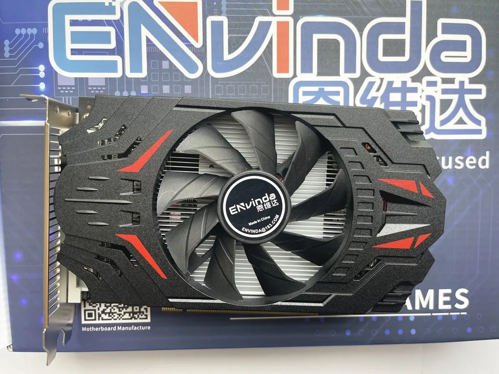 graphics card for pc ENVINDA RX550 4GB GDDR5 New Graphics Card 128bit Video Cards For AMD Radeon display card for pc