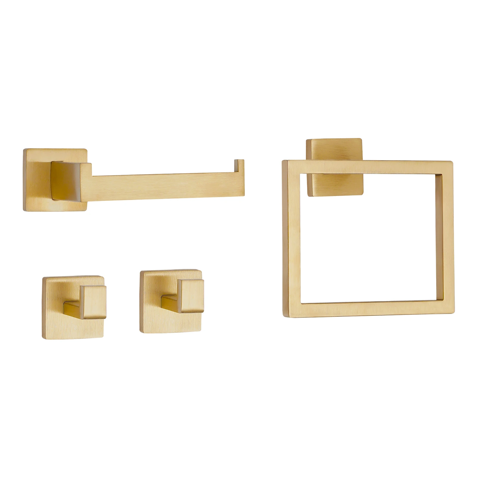15-teiliges Badezimmer-Handtuchhalter-Set Goldfarbenes Hardware-Set 201 Edelstahl Handtuchhalter-Set Wandmontiertes Handtuchhalter-Set Badezimmer-Accessoire – Detail 18