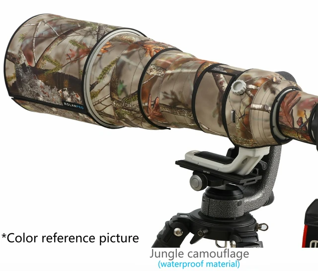 エッセンシャルコンフォート LensCoat Travel Coat Lenscover for Canon 800mm f/5.6 IS Lens  with Hood Army Digital Camo(dc)