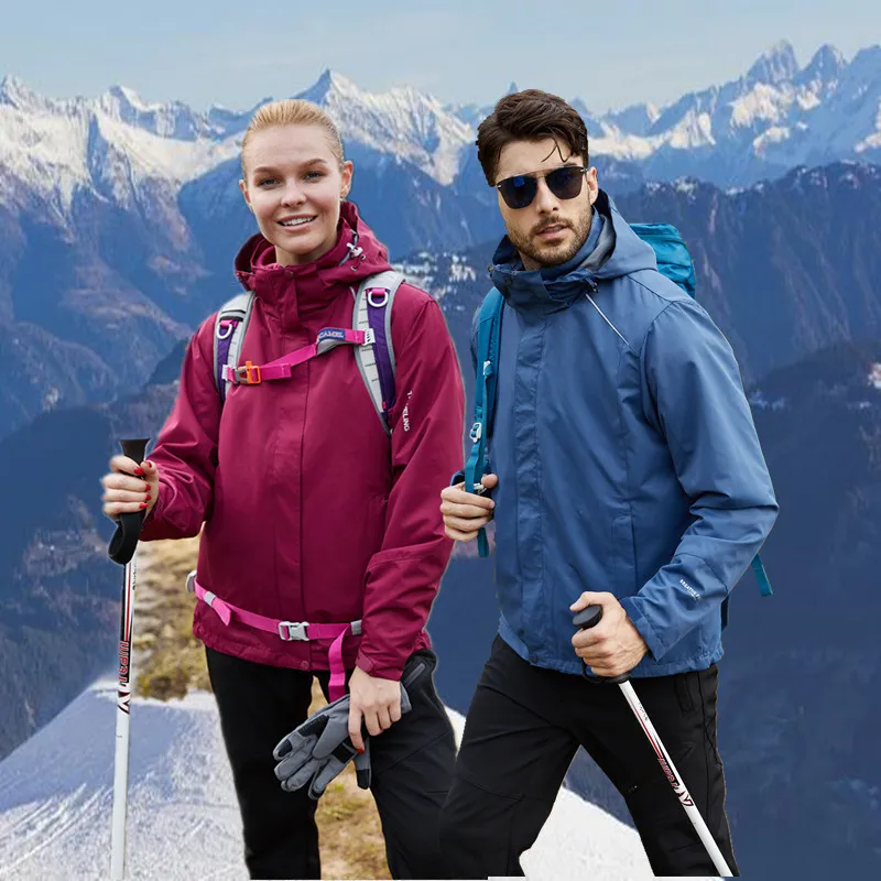 

2023 Autumn and Winter Household Fleece-Lined Thickened Windproof Thermal Coat