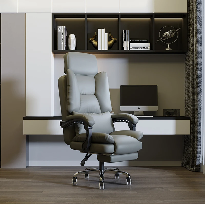 Nordic Massage Mobile Office Chairs Computer Ergonomic Recliner Office Chairs Armchair Swivel Sillas Oficina Office Furniture recliner office chairs computer cushion leather rocking gaming chair nordic massage mobile sillas de oficina zero gravity chair