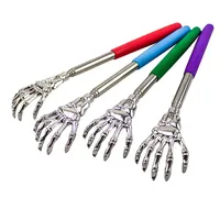 Stainless Steel Back Scratcher Telescopic Scratching Massager Extendable Itch Old Man Happy Health Products Hackle Handicrafts 1