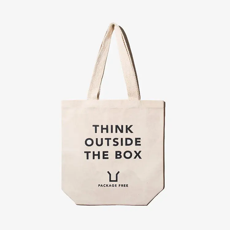 Hot Sale Wholesale 100pcs/lot Eco Friendly Cotton Shopping Canvas Tote Bag with Custom Printed Logo 4