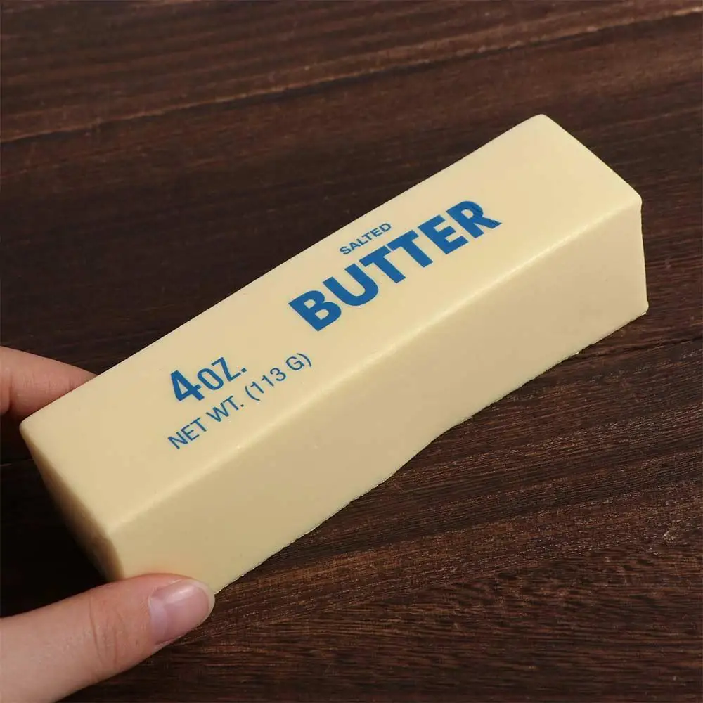 Antistress Butter Stick Fidget Toys Squishy Elastic Cheese Stick Funny Decompression Stress Relief Games Toy for Adults Kids 4