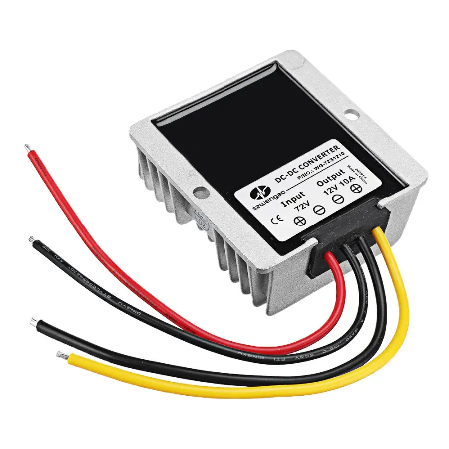 Best Quality 24V 36V 48V 60V 72V Step-down to 12V 13.8V 10A 15A 20A Buck Module DC Converter 276W Waterproof Transformer image 2