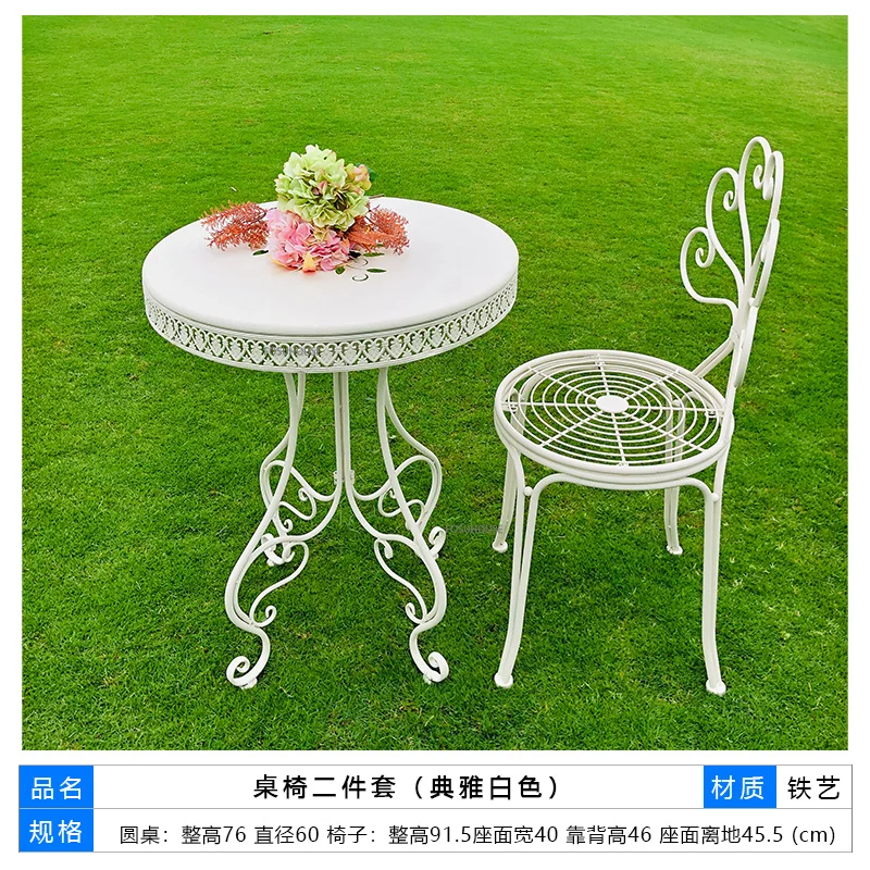 white-1 table 1chair