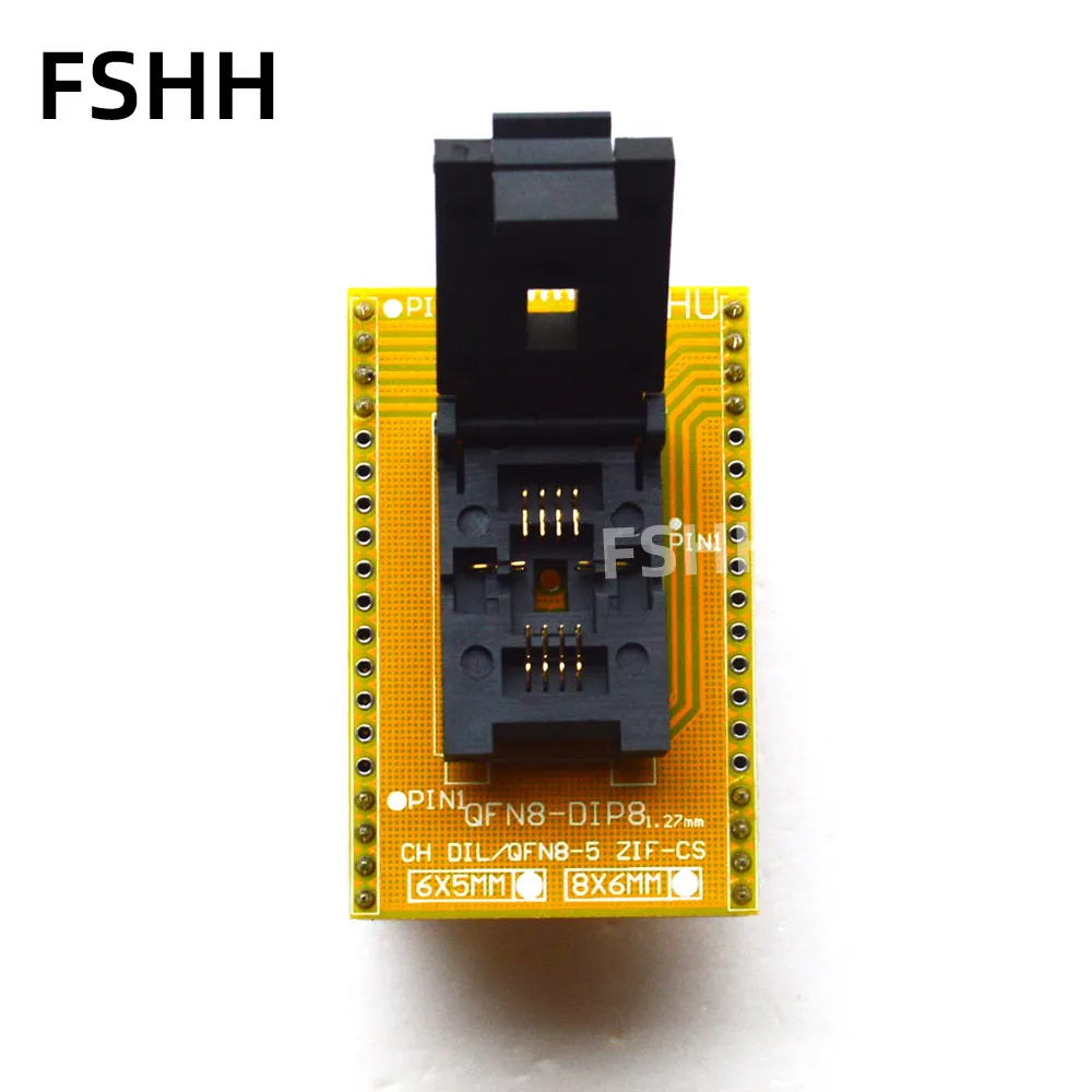 Qfn8-dip8 α׷  WSON8 DFN8 mlf8-dip8 , 25xxx 6x8mm ġ = 1.27mm