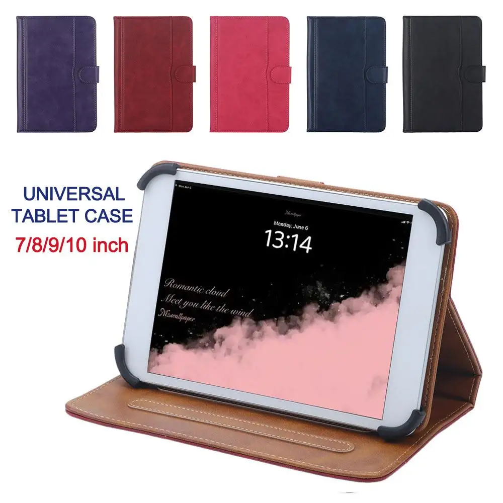 Universal Shockproof Multi-Angle Tablet Stand Cover with Dual Color Design (Fits 7 to 10 Tablets)
