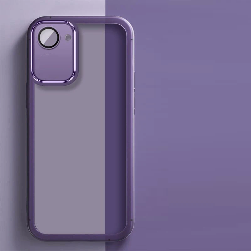 Transparent Silicone Phone Case with Camera Protector Lens Cover