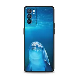 Ocean Animal Dolphin Phone Case - Artistic Design Protector Cover for OPPO A74 (A1)