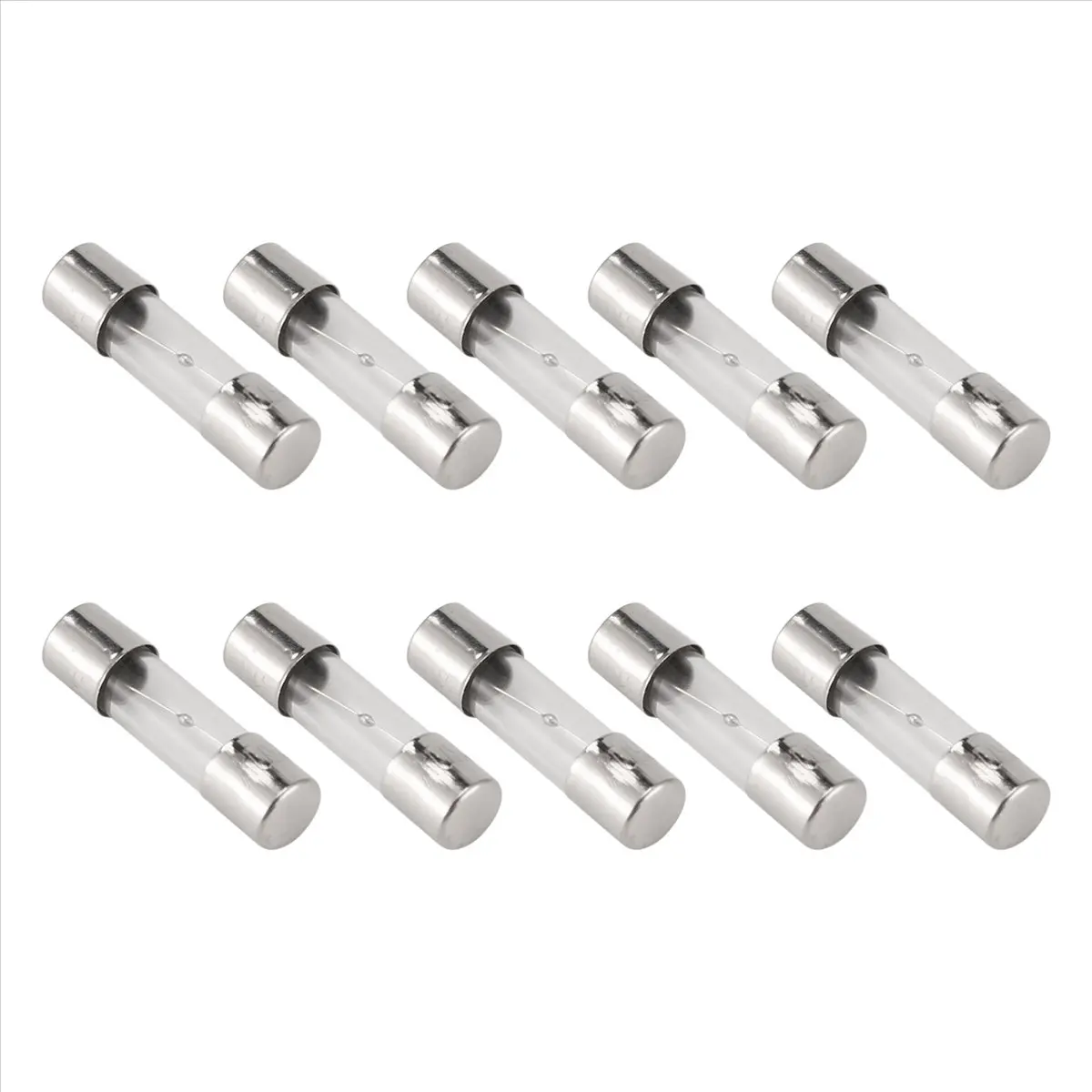 DT1326/10개 250V 3A 3암페어 슬로우 블로우 유리 퓨즈 튜브 5mm x 20mm
