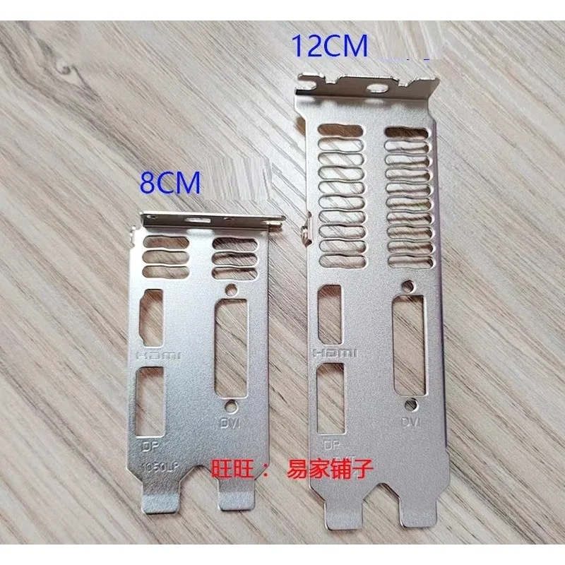 Baffle Strip Bezel em Branco para Msi Geforce Gtx 1050 2gt lp i o io Shield Backplate em Altura Total Placa Gráfica