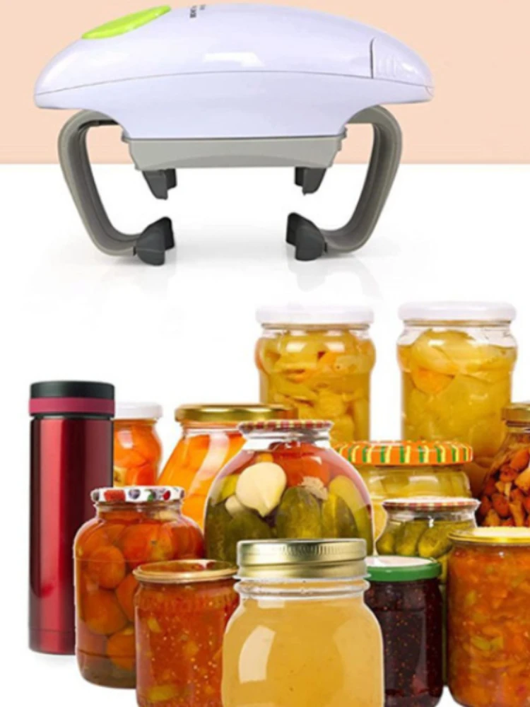 Automatic Jar Opener Openers Automatic Tin Opener Canned Electric
