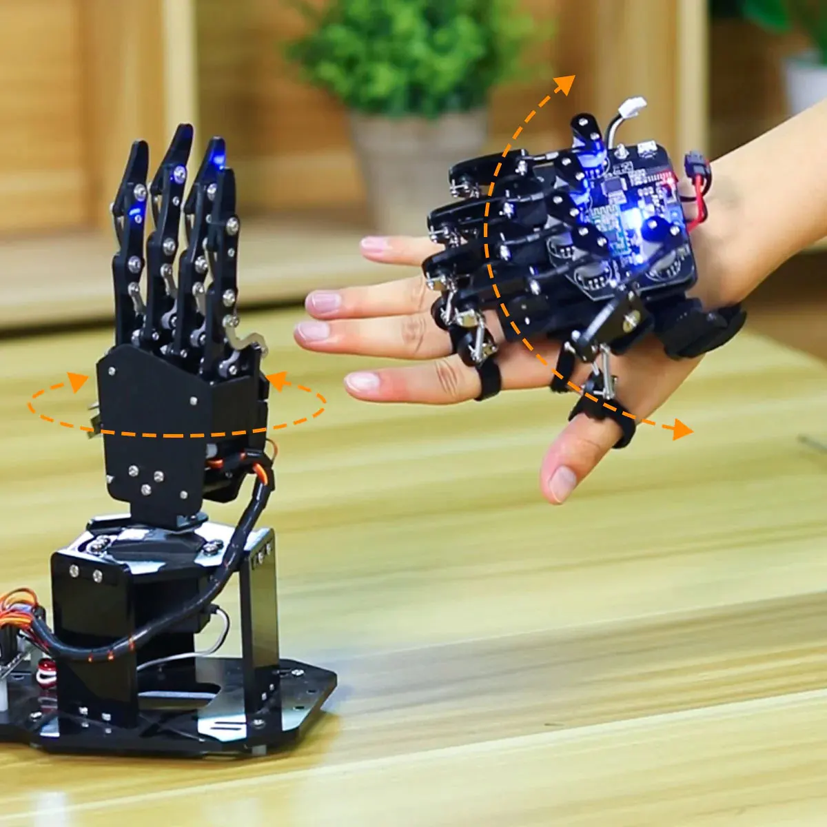 Hiwonder Robotic Hand Bionic Robot Somatosensory Open-source