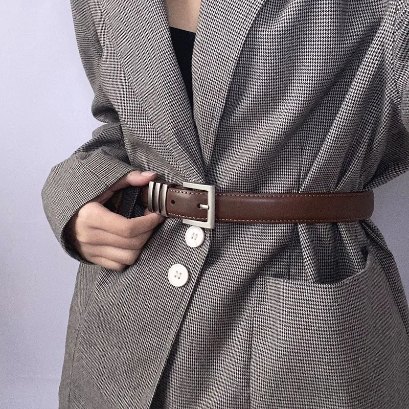 knee length dresses for ladies Ladies who lunch divine satin dress belt... so chic main image 0
