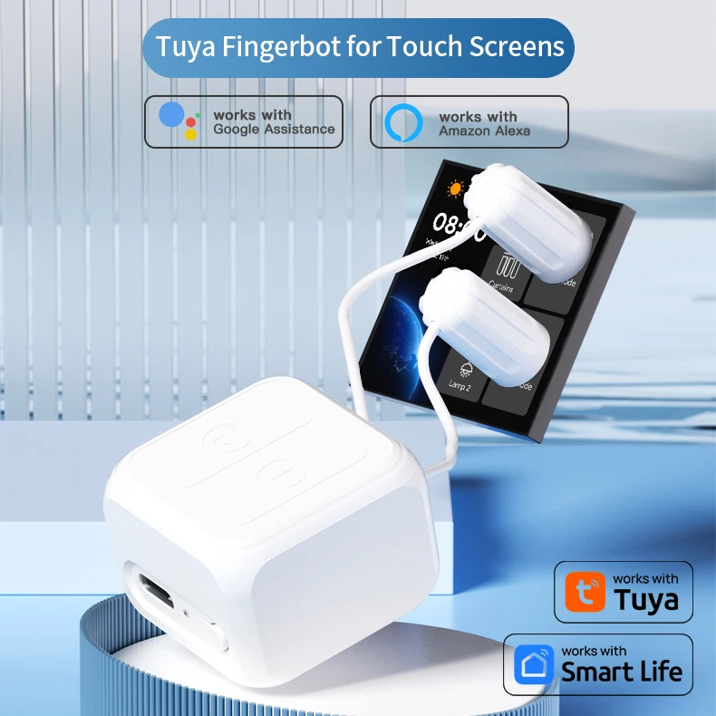 Tuya Fingerbot Touch Screens Bluetooth Wireless Touch Switch Robot Remoter Work