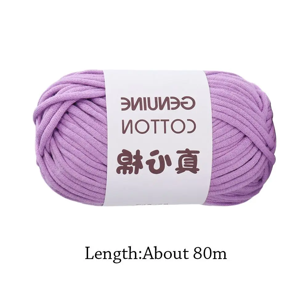 50g Cotton Yarn Beginner Crochet Yarn Easy To Use Cotton Yarn for Hand Knitting Weaving DIY Scarves Blankets Hat Clothes 5