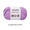 50g Cotton Yarn Beginner Crochet Yarn Easy To Use Cotton Yarn for Hand Knitting Weaving DIY Scarves Blankets Hat Clothes 5