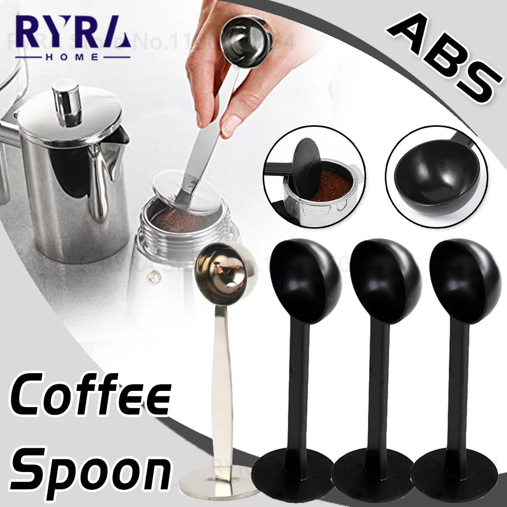 CoffeeSpoonStandTampingScoopTools2In1CoffeePowderTamper
