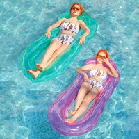 Inflatable Pool Float Chair, Large Pool Floats Pool Lounge Chairs, Floating Pool Chair and Lake Floats for Adult 1