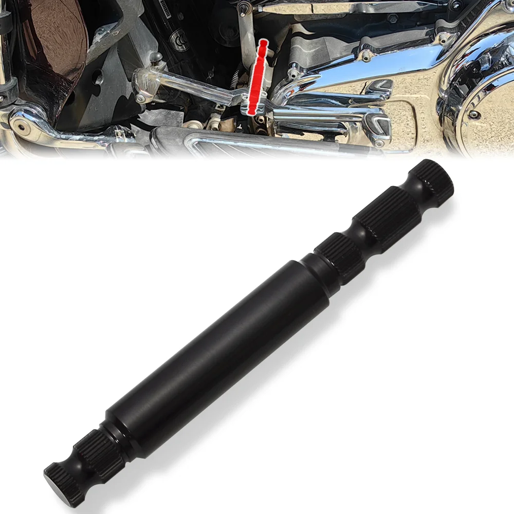 Motorcycle Steel Inner Shifter Lever Shaft for Harley Davidson Touring FLT 1982 & up V-Twin High Quality Black/Chrome Accessory