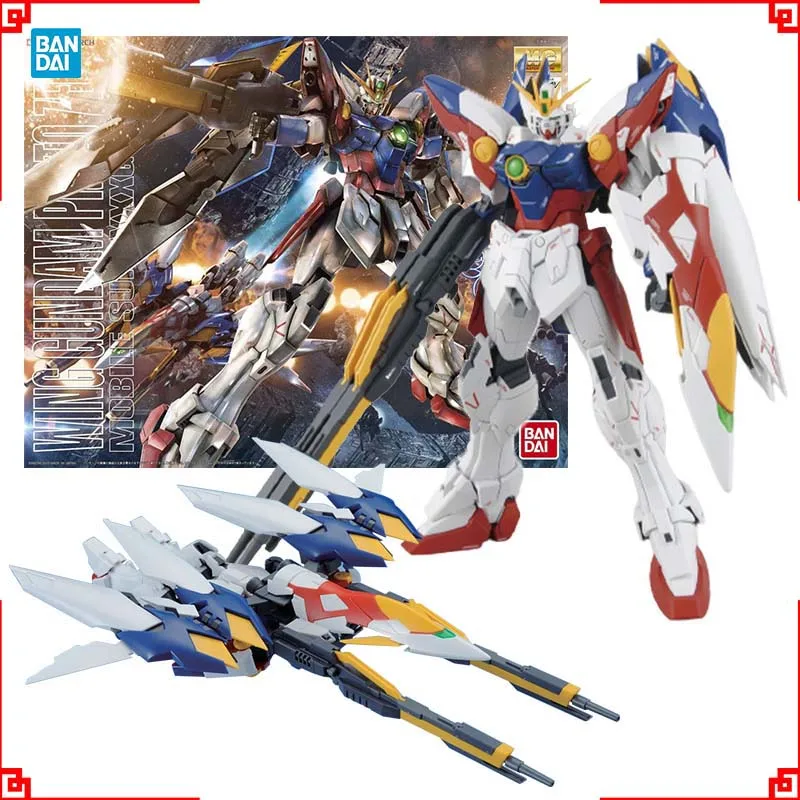 Bandai Gundam Model Kit MG 1/100 Wing Zero EW Action Figure Gunpla