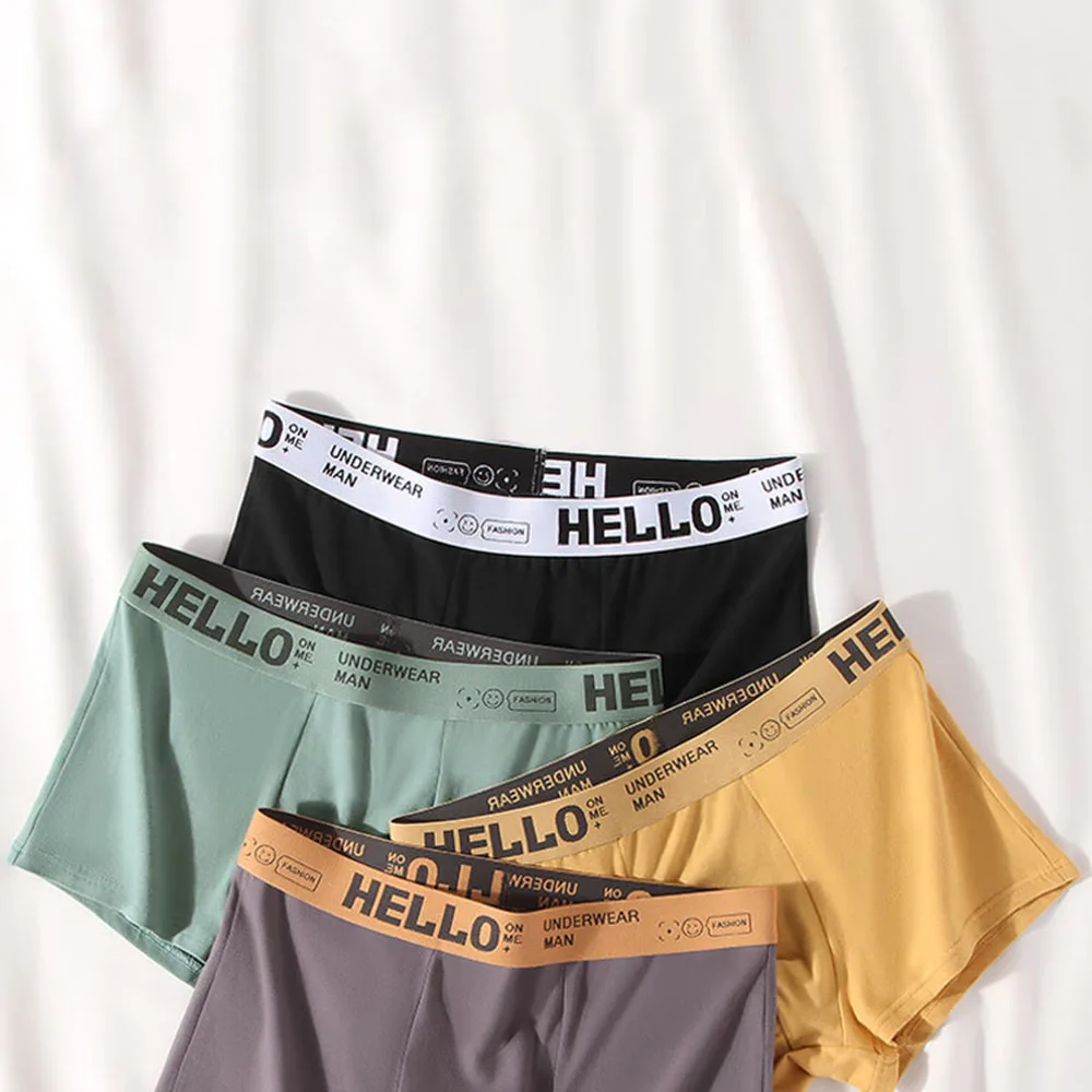 Comfortable Cotton Boxer Shorts for Men 4Pcs Breathable Underwear 4 S2084fbe59bec407ea13d498e3d056e67z Comfortable Cotton Boxer Shorts for Men 4Pcs Breathable Underwear