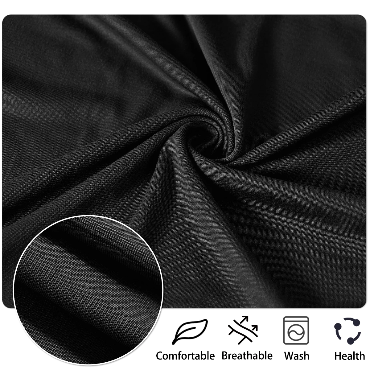 Set of 4 Durable Elastic Chair Covers for Gaming and Internet Cafe Chairs