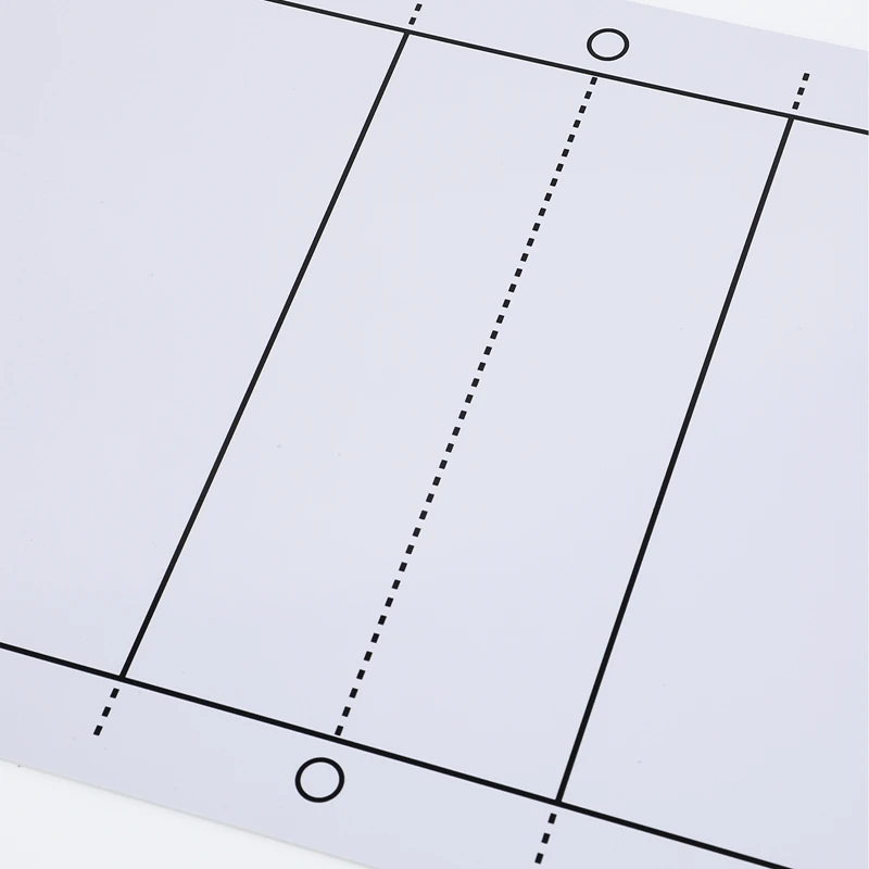 Description Picture 4 of itemRewritable Soccer Tactical Board Football/Volleyball/Basketball Coaching Command Strategy Writing Tablet Drawing Marker Board
