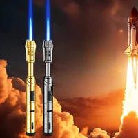 Small Spray Gun Welding Gun Metal Windproof and High Temperature Resistant Igniter Personalized Interstellar Lightsaber Lighter 2