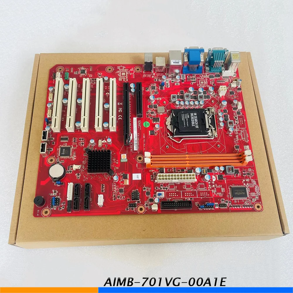 IPC 510 610L Industrial Computer Motherboard AIMB 701Rev A1 AIMB 701VG 00A1E