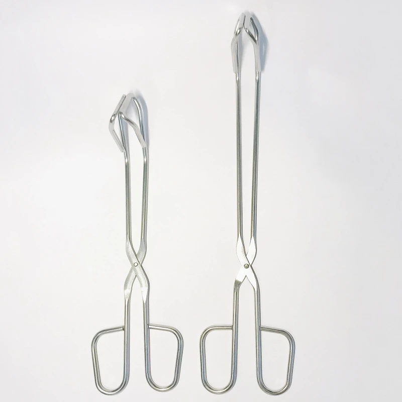 Kitchen Tong Heat Resistant Hollow-Out Barbecue Clip Food Tongs BBQ Accessories Stainless Steel Material For Kitchen BBQ