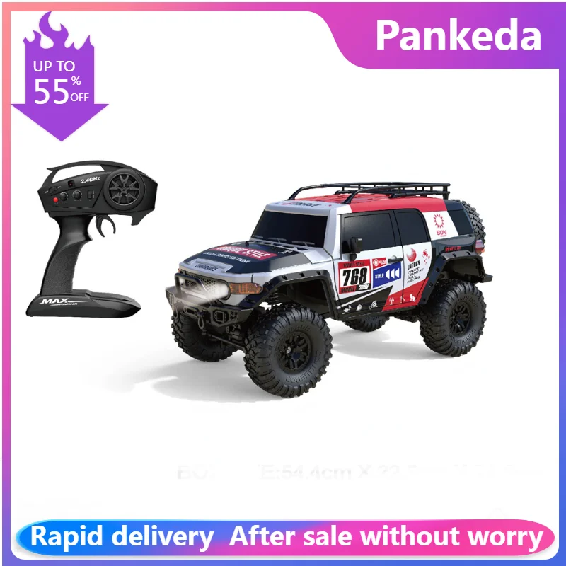 Nuovo Hb Zp1007 1/10 Rc Car 2.4G 4Wd Rc Rally Car Controllo Proporzionale Retro Vehicle Led Light Rtr Modello 1/2 Batteria Giocattoli Da Esterno