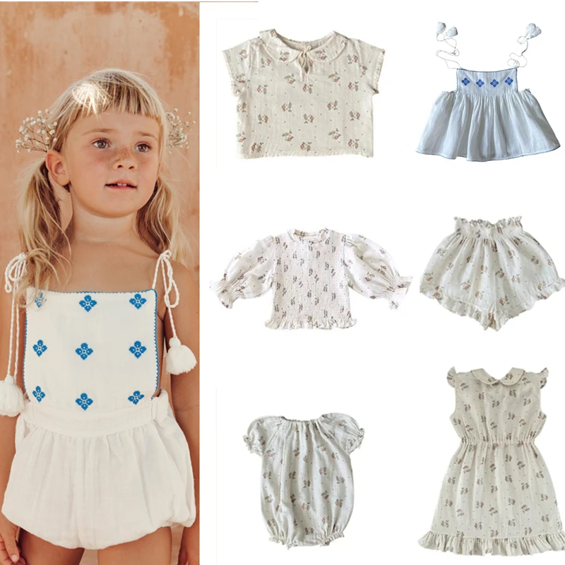 Toddler Girls Summer Flower Short Sleeve Blouse Pants Outfit kids t shirt,girls t shirt,girls tee shirt,children blouse