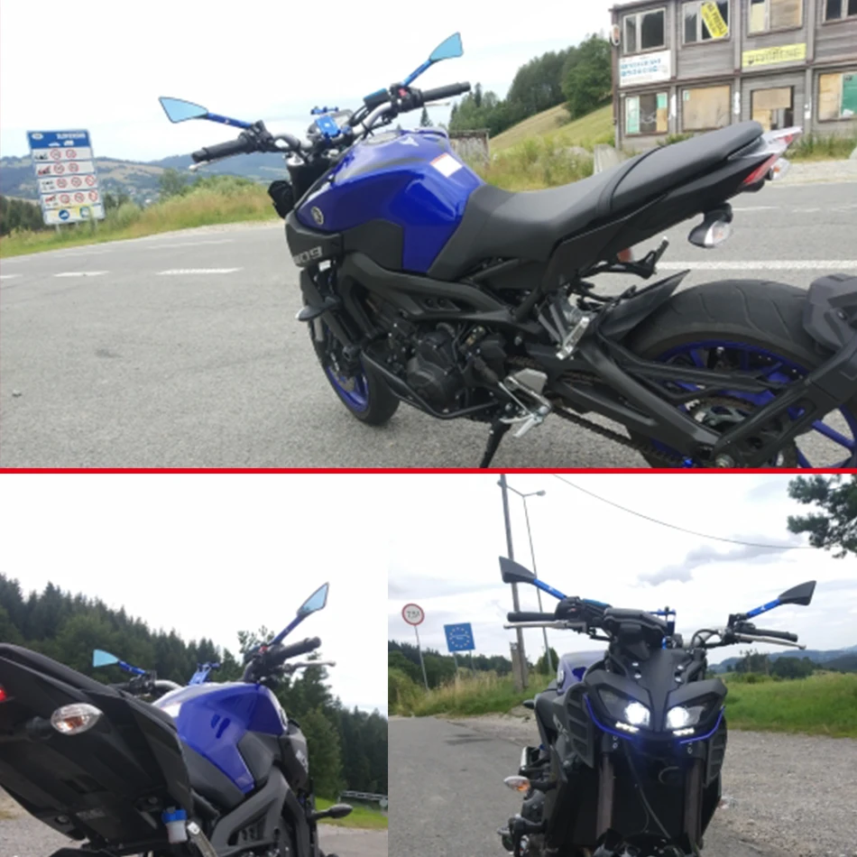 Universal Motorcycle mirror CNC side Rearview For kawasaki Z900 Z1000 Z800 Z750 Z650 Z300 Z250 Z125 motorcycle mirror motorcycle mirrors