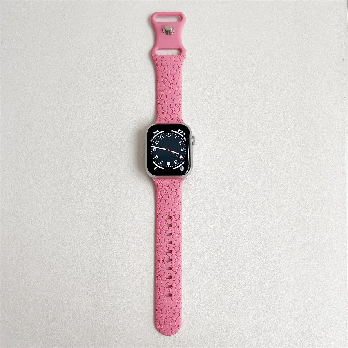 Watch Band For iWatch 42/44/45/49mm 38/40/41mm Silicone Fashion Watch Strap for Watch Series Ultra2 Se 9/8/7/6/5/4/3/2/1_voghion.com