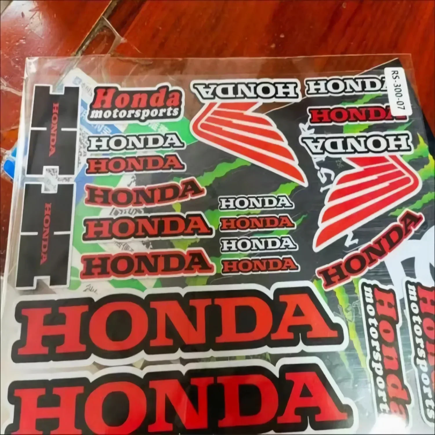 Motorcycle Stickers Motorcycle Side Strip Sticker Car Styling Vinyl Decal For HONDAS Motorcycle Sticker Reflective Stickers Car Decoration