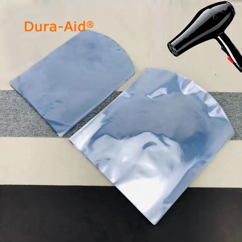 1441cm Width Pvc Arc Shape Heat Shrink Wrap Bag Hair Dryer Shrink Bag
