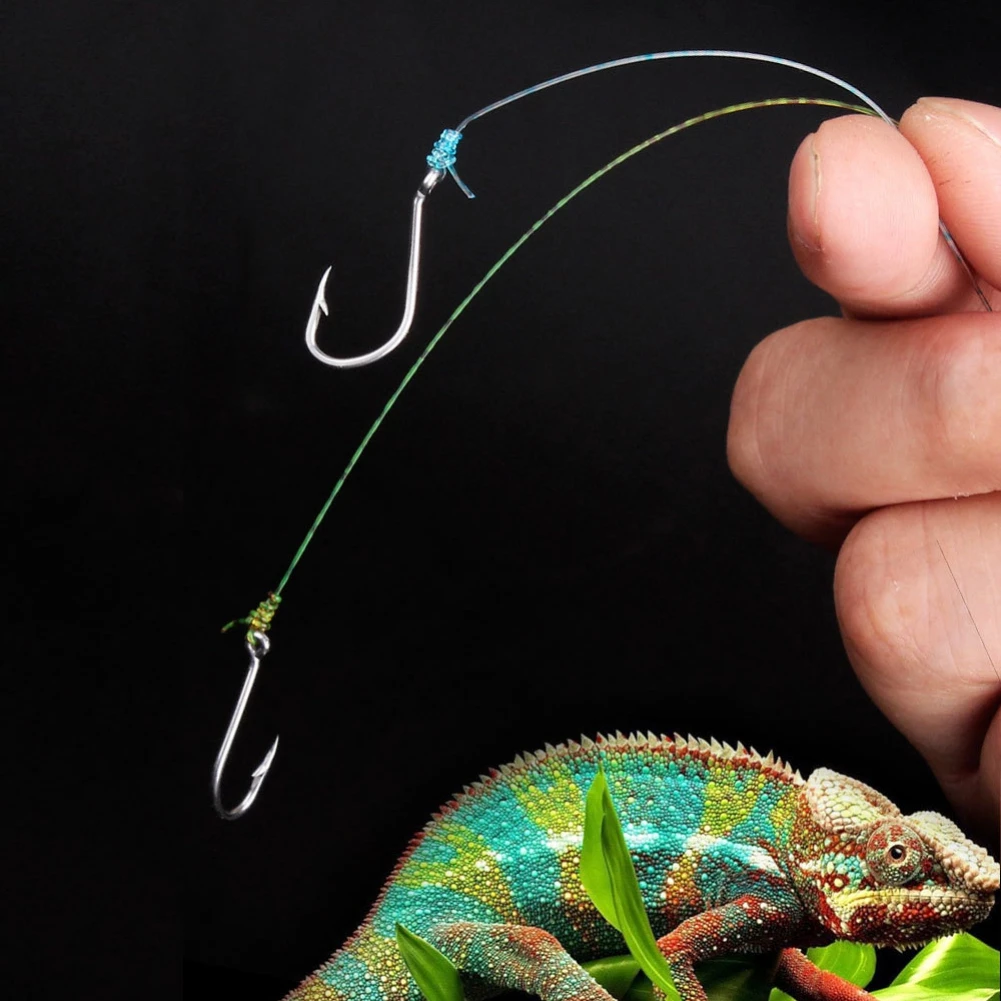 300m Invisib Bionic Spot Fish Line Speckle Carp Nylon Line 3D Monofilament 4.13LB-34.32LBg Fishing Line 0.20mm-0.50mm 3