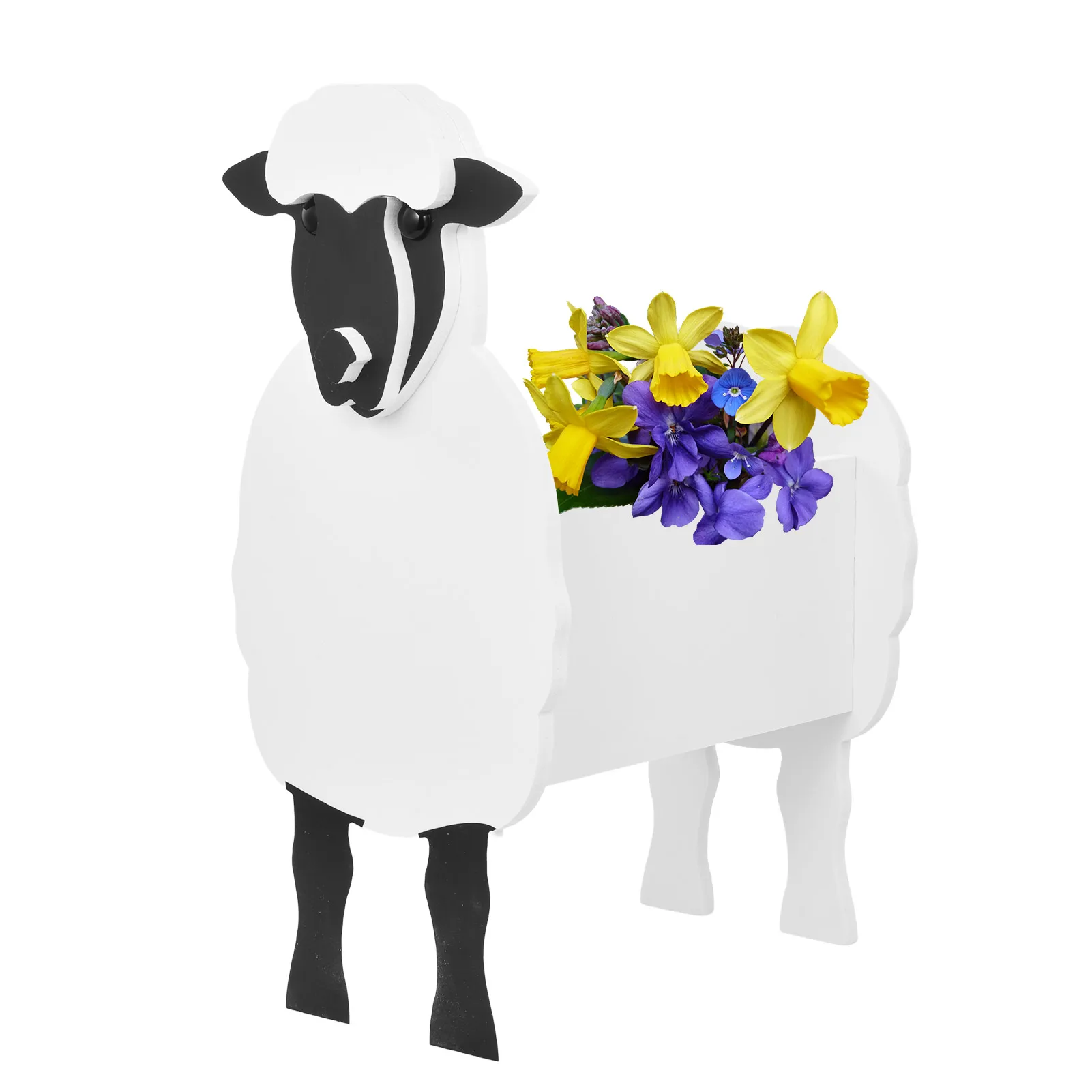 Cute Sheep Plants Container Cute Animal Planter DIY Plants Container Garden  Art PVC Craft Plant Vase For Succulents Cactus| | - AliExpress