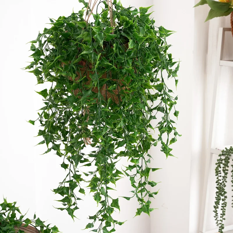 78cm Autumn Artificial Plants Vine Green Wall Hanging Ivy Leaves Home