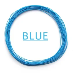 High - Temperature Silver - Plated Copper Wire with PTFE Insulation - 10 Meters (Blue)