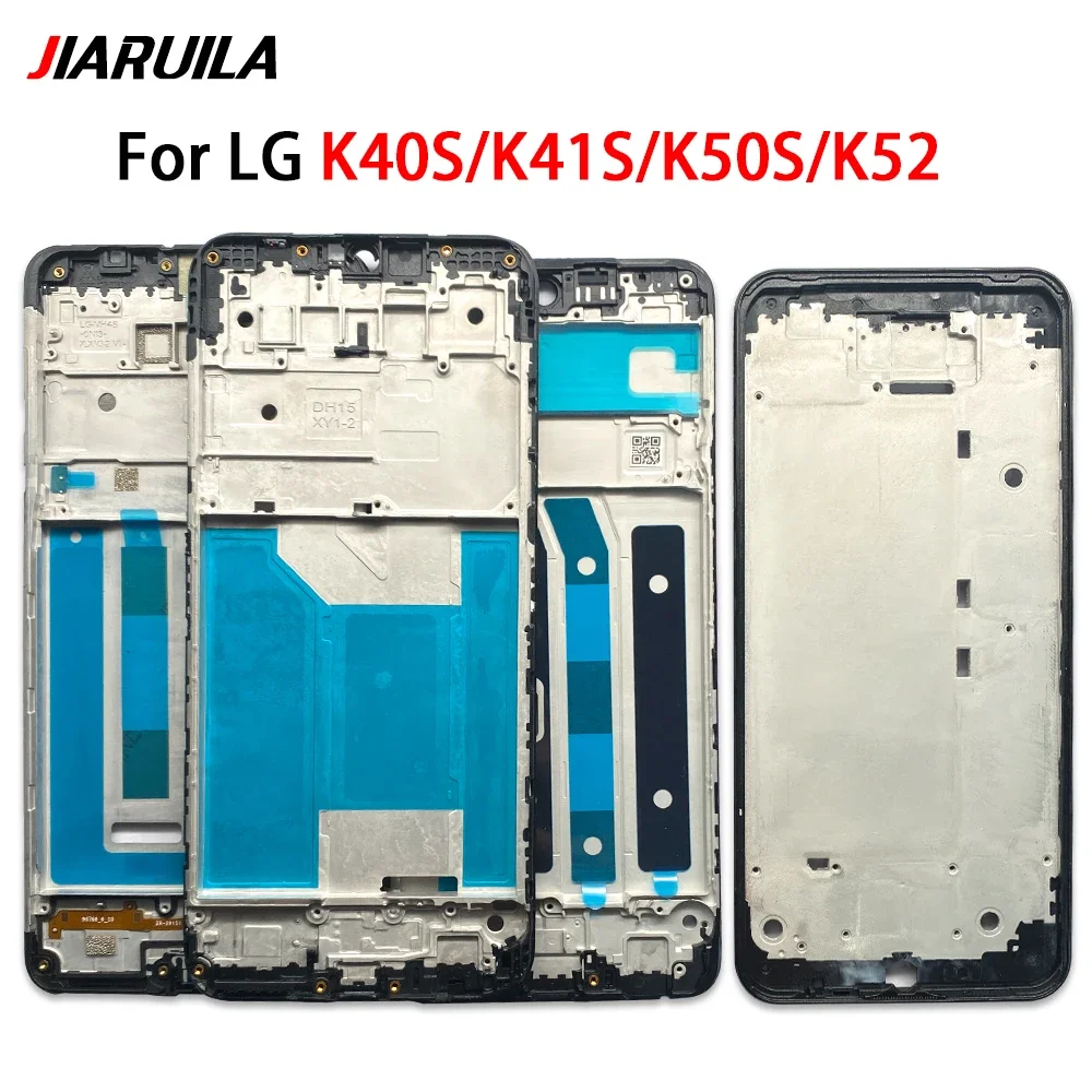 

10 шт. Передняя средняя рамка панель ободок сменные детали для LG K40S K41S K50S K52 средняя рамка